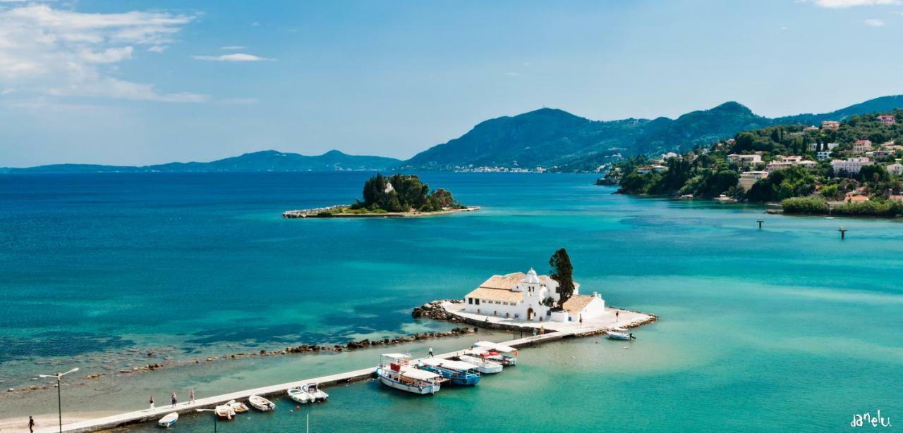 Antonela Sunshine Apartment By Corfu Escapes Perama  Dış mekan fotoğraf